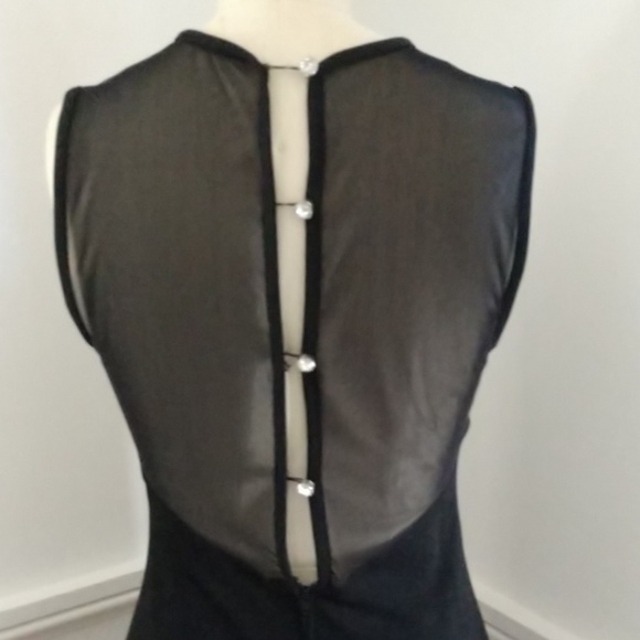 HoldLBD Net&Rhinestones USA! Jessica Howard Sheath - Picture 2 of 7